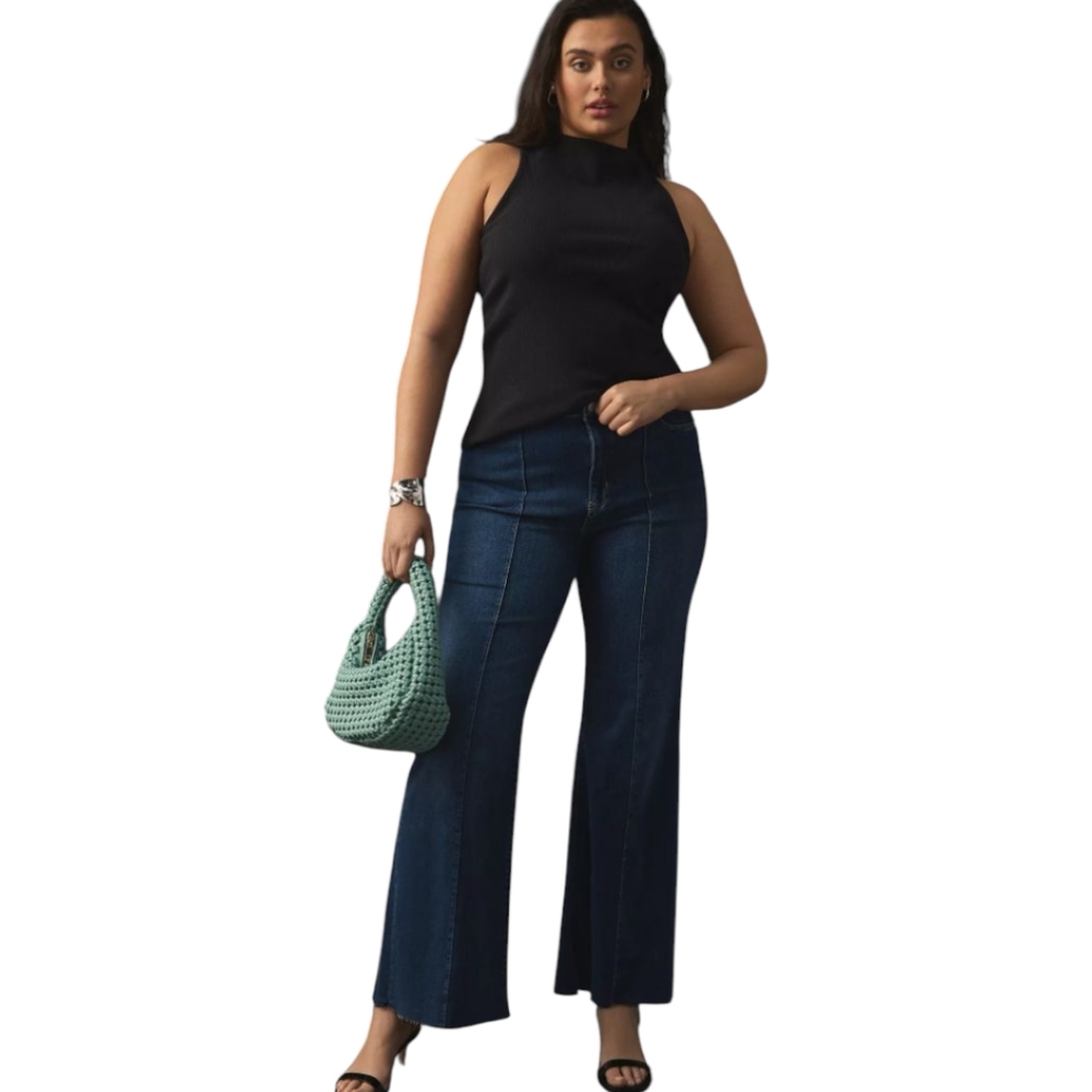 Anthropologie Pilcro Wide Leg Jeans